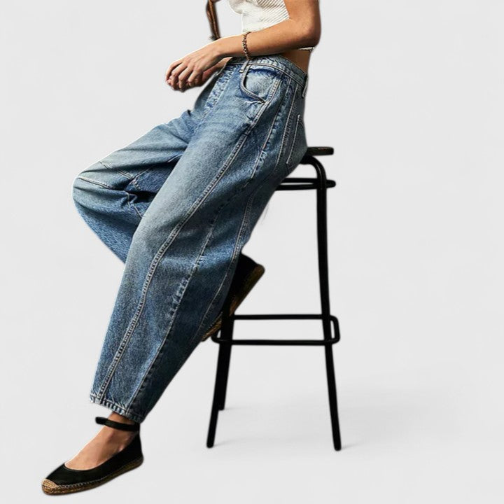 Davellia | Women’s Wide Leg Denim Jeans