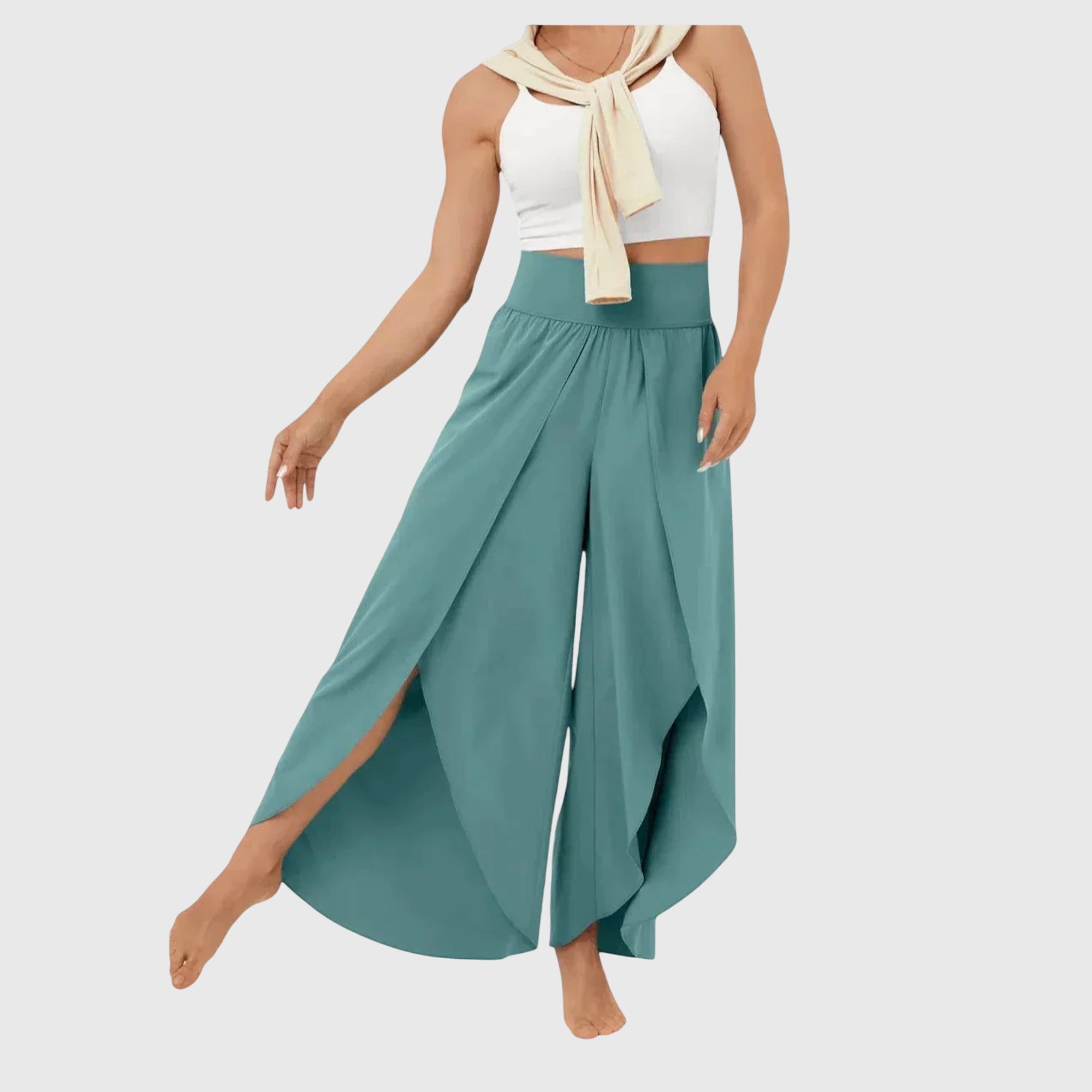 Davellia | Women’s Airy Flow Wide Summer Pants