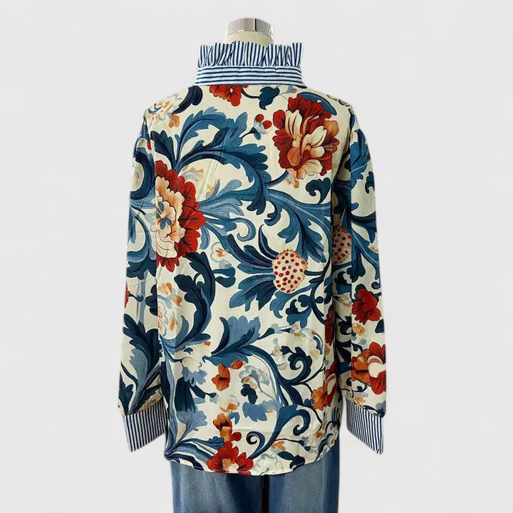 Davellia | Elegant Flower Blouse