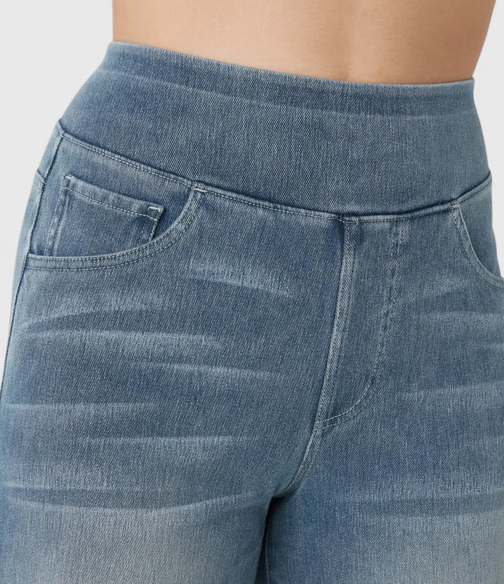 Davellia | Women’s Elastic Waist Casual Pants