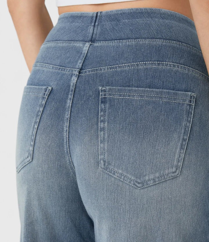 Davellia | Women’s Elastic Waist Casual Pants