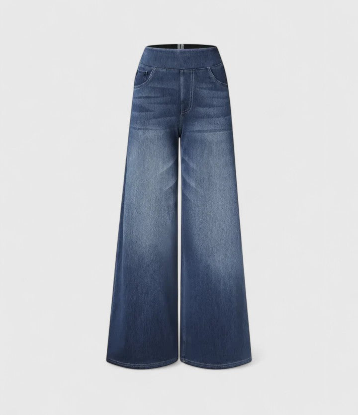 Davellia | Women’s Elastic Waist Casual Pants