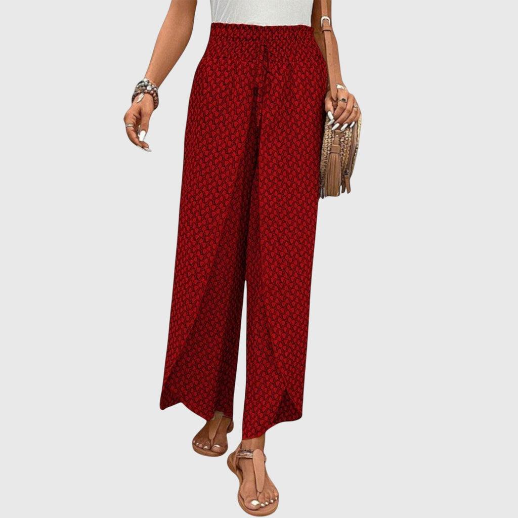 Davellia | Women’s Printed Wide Leg Summer Pants
