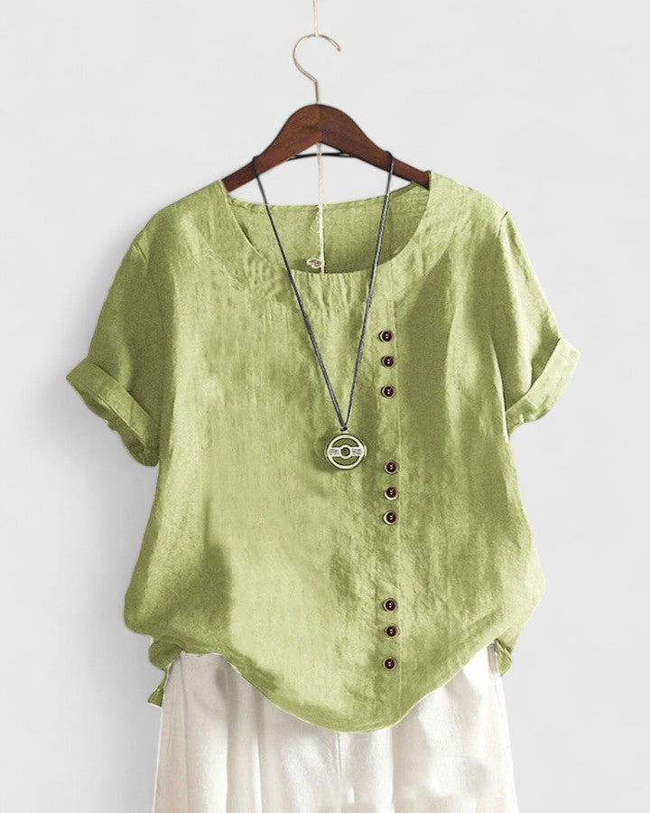 Davellia | Women’s Casual Dandelion Print T-Shirt