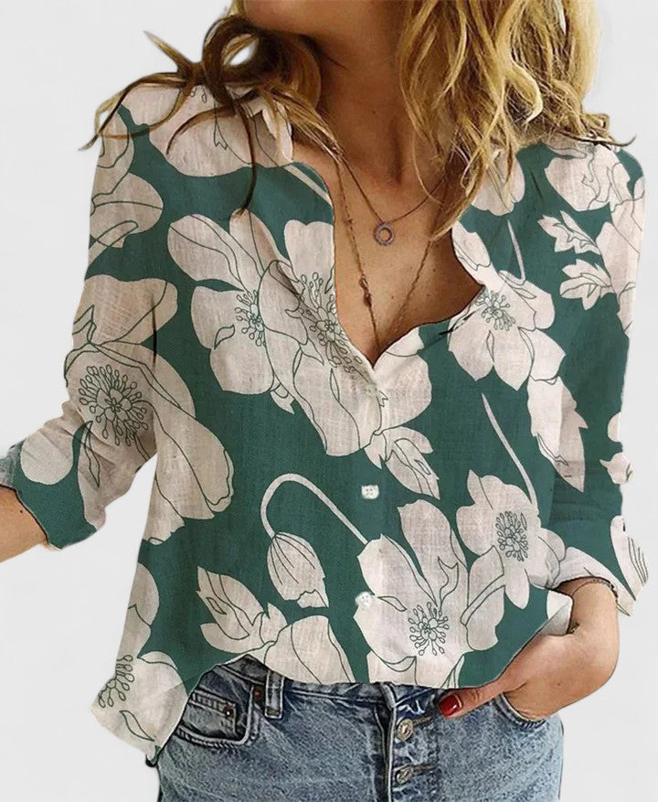 Davellia | Elegant Pattern Blouse