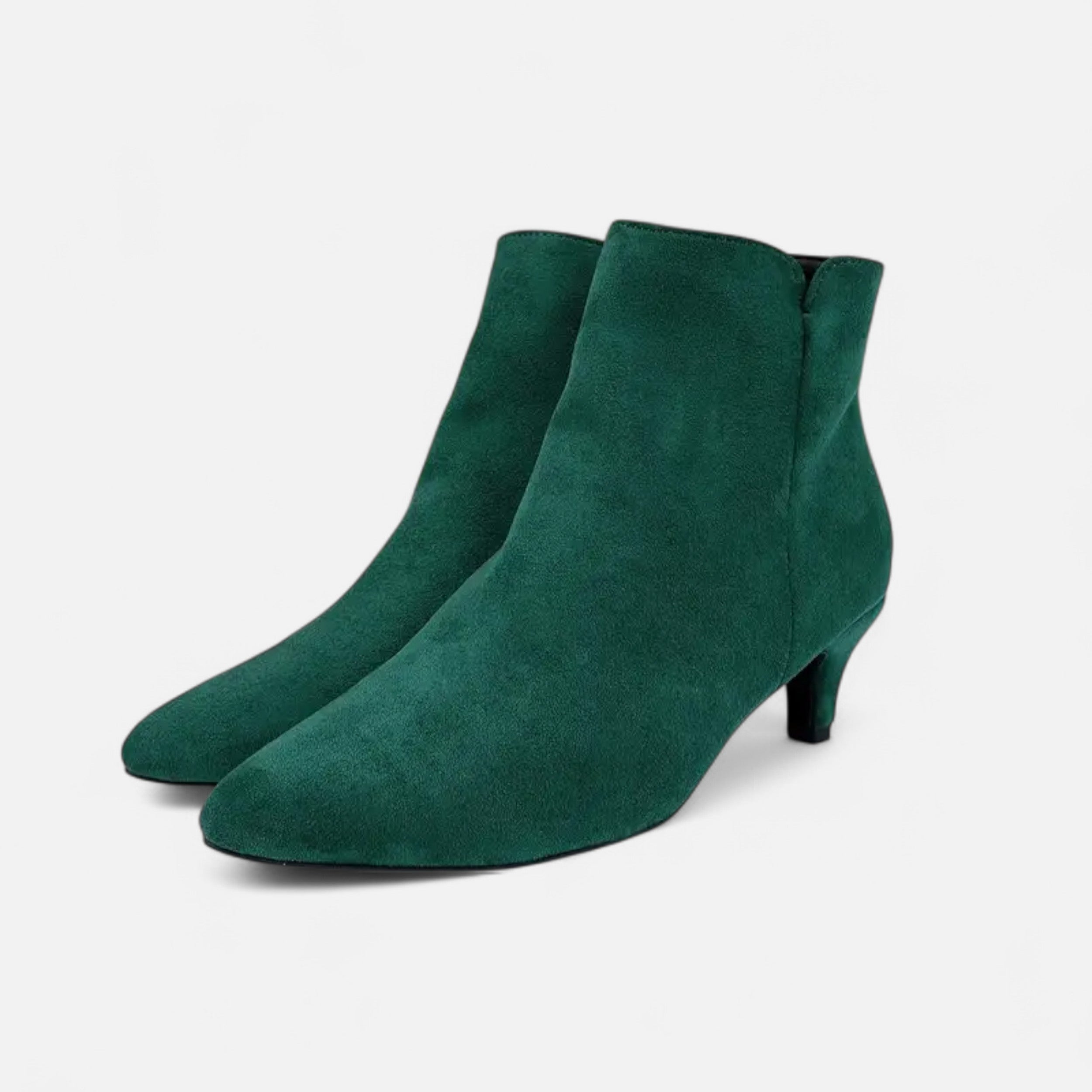 Davellia| Women’s High Heel Boots – Refined Side-Zip Style