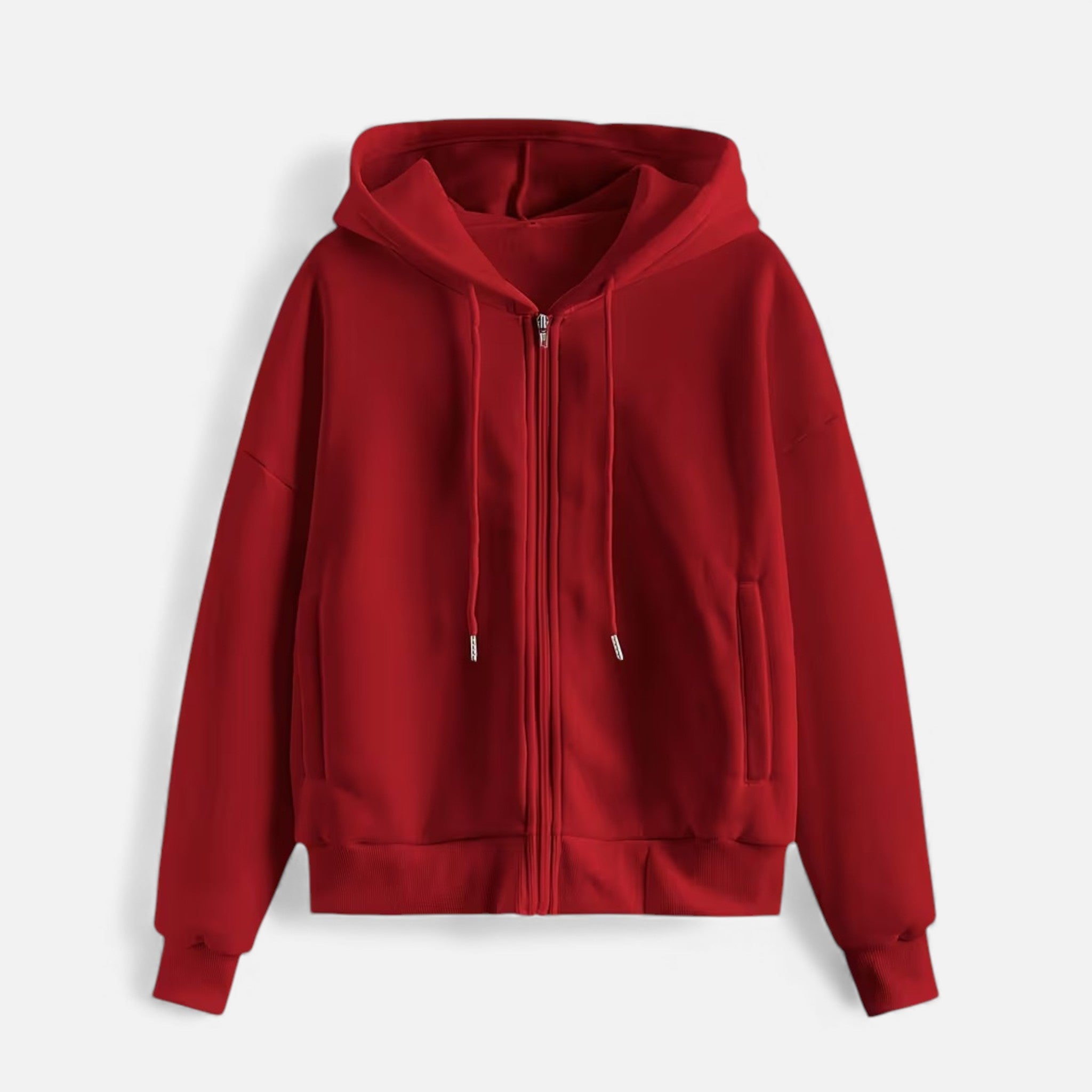 Davellia  | Women’s Zip-Up Knit timeless Hoodie