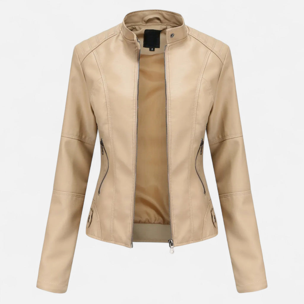 Davellia | Women’s Leather Jacket– Heritage Chic