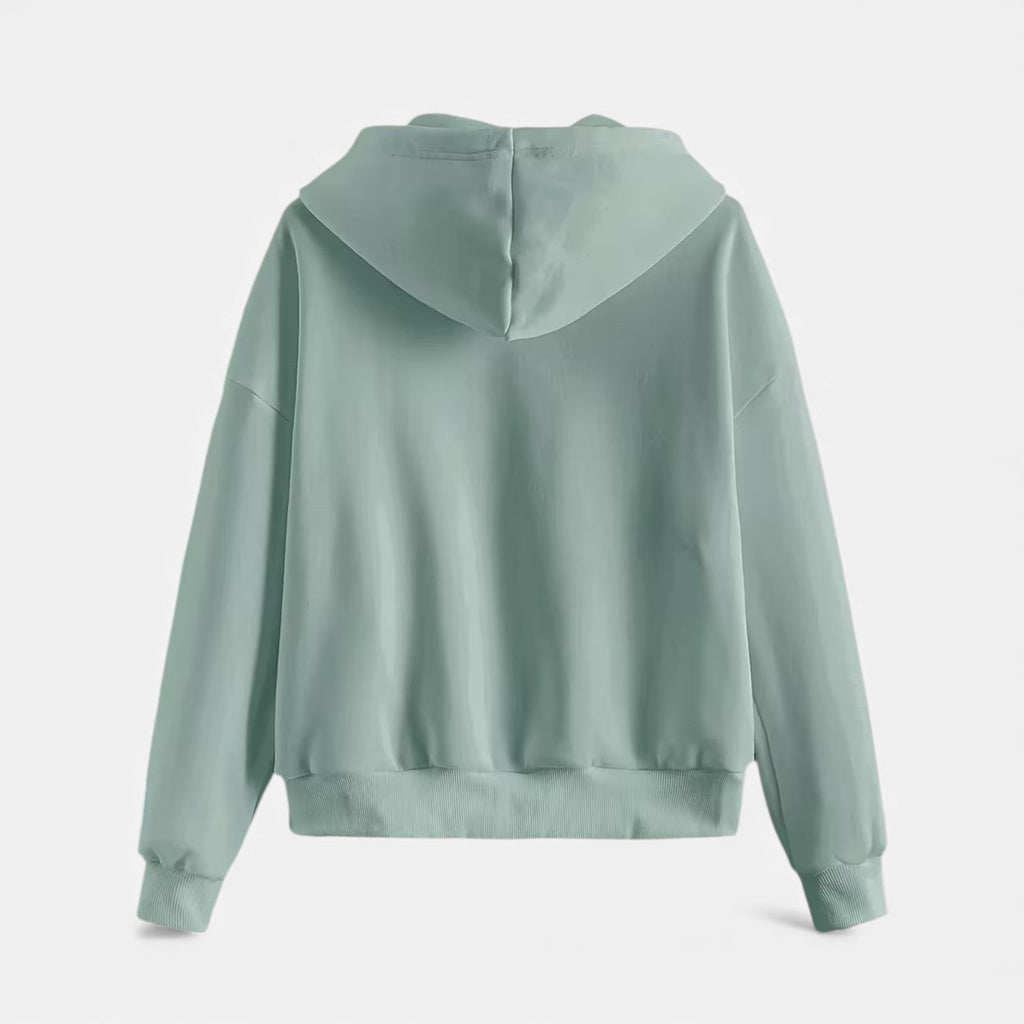 Davellia  | Women’s Zip-Up Knit timeless Hoodie