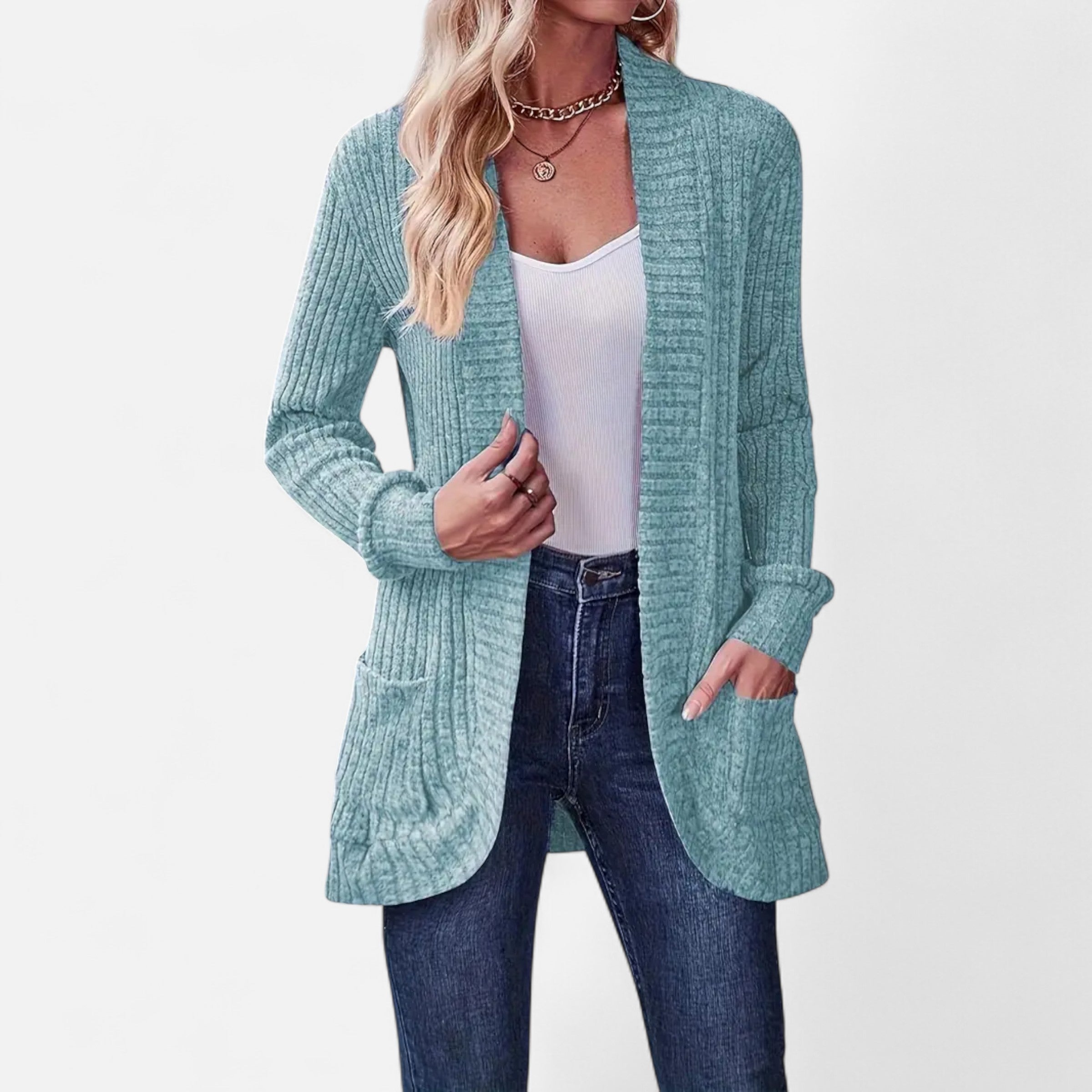 Davellia | Women’s Knit Cardigan – Elegant Casual Essential