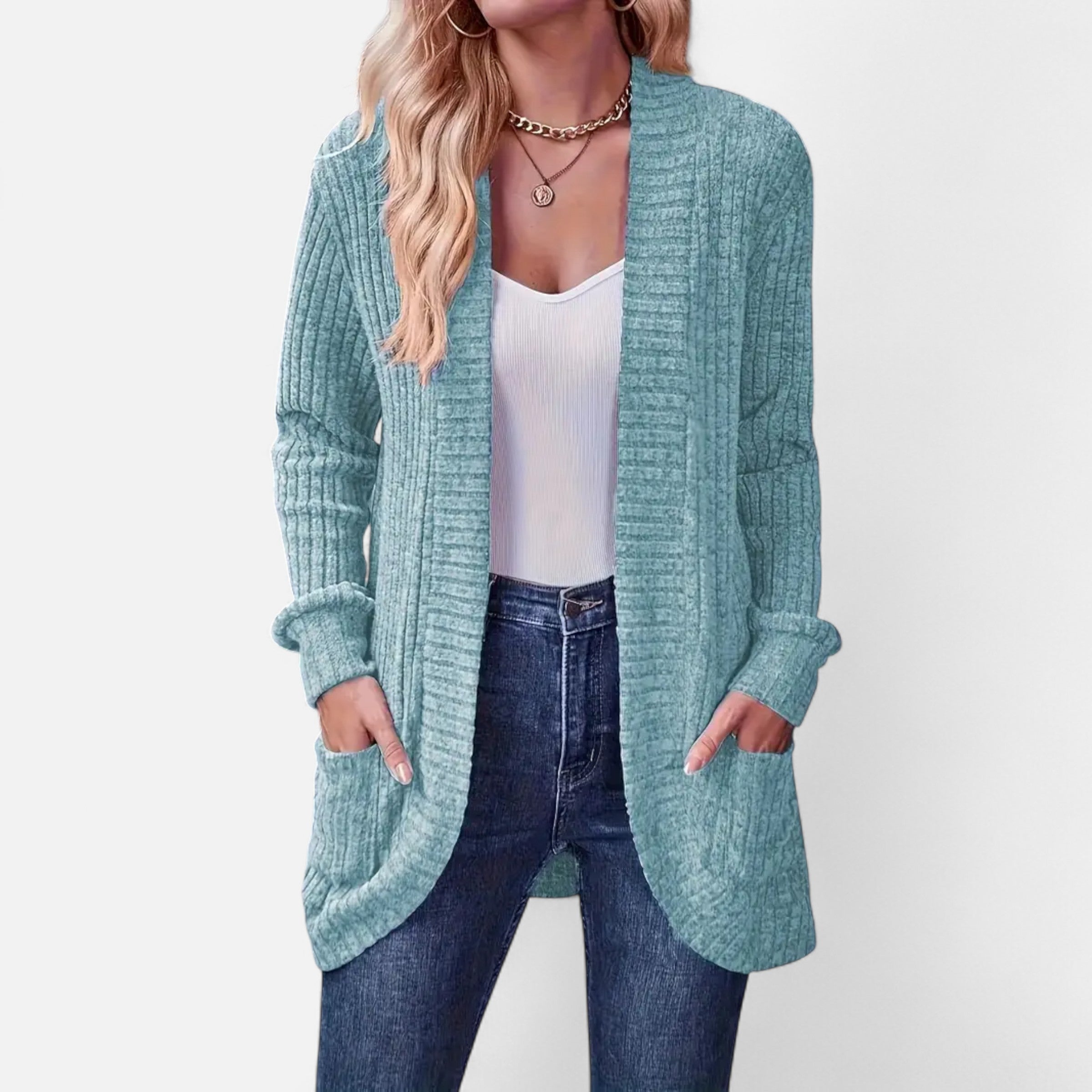 Davellia | Women’s Knit Cardigan – Elegant Casual Essential