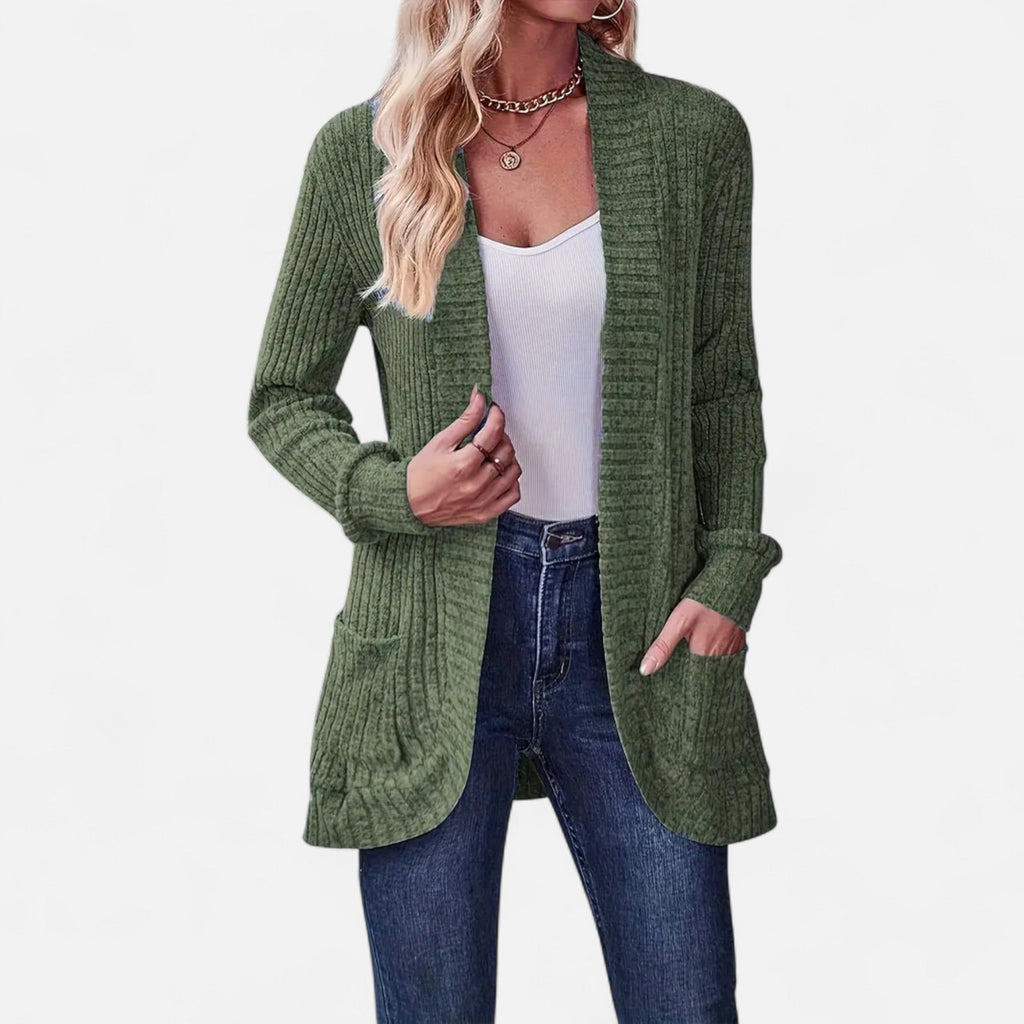 Davellia | Women’s Knit Cardigan – Elegant Casual Essential
