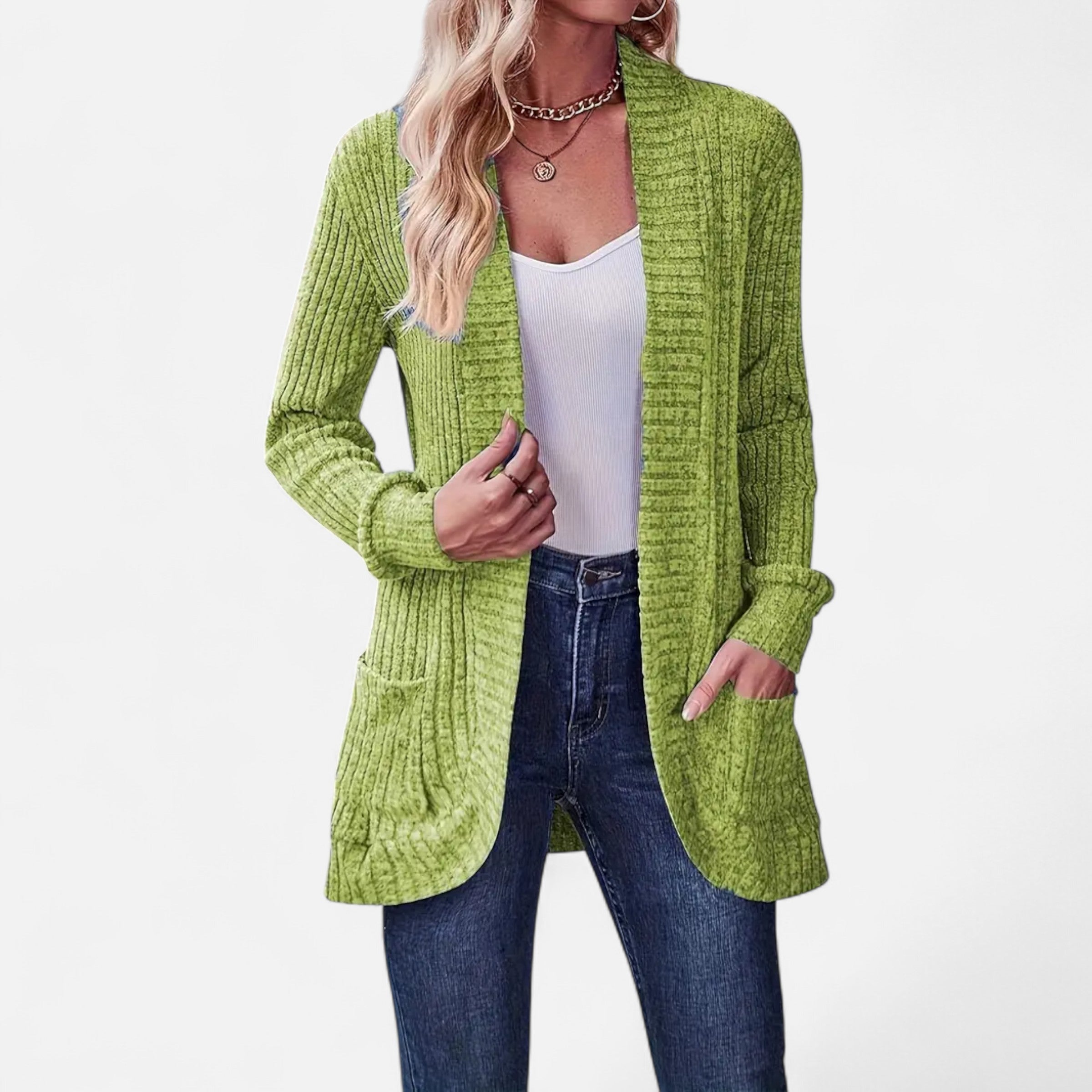 Davellia | Women’s Knit Cardigan – Elegant Casual Essential