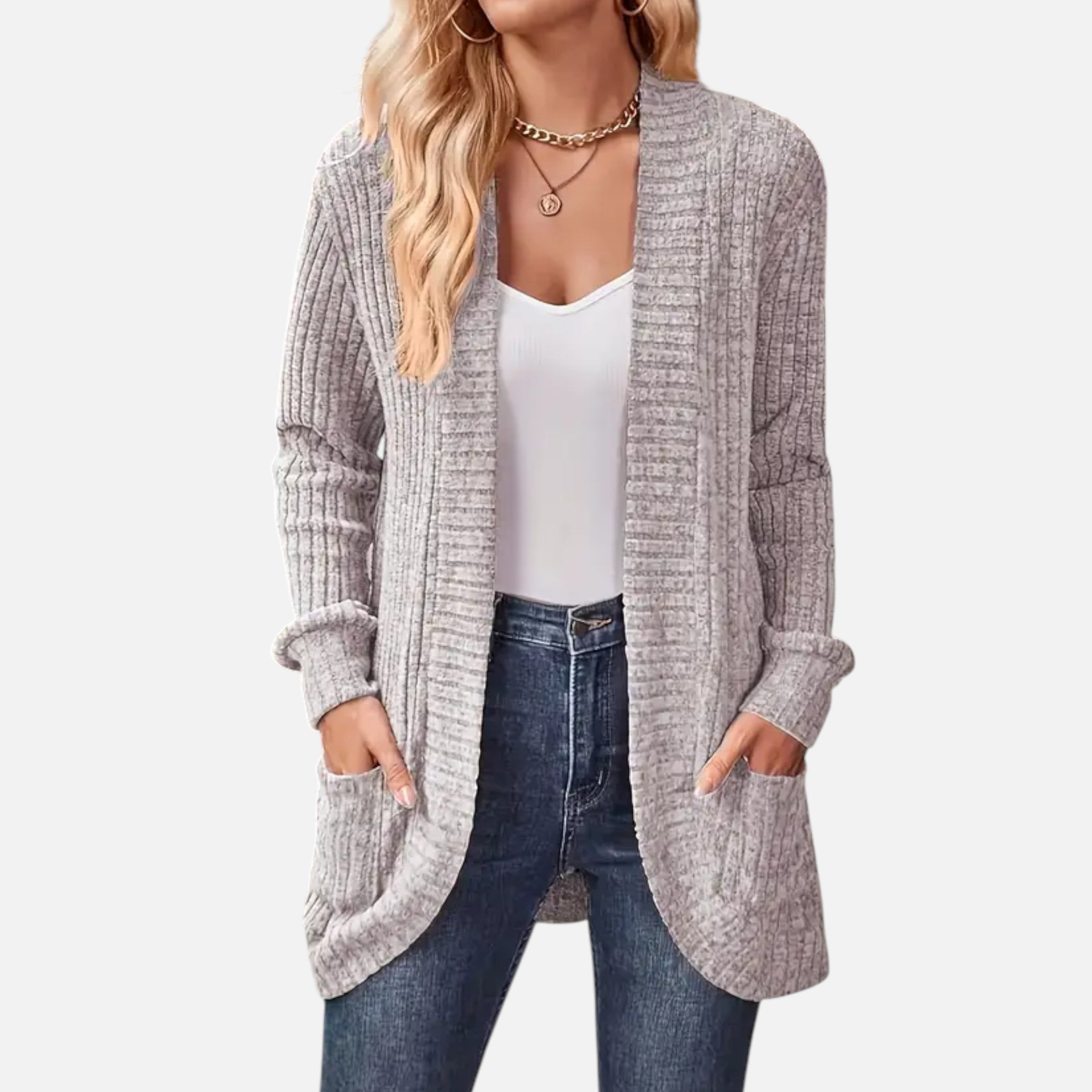 Davellia | Women’s Knit Cardigan – Elegant Casual Essential