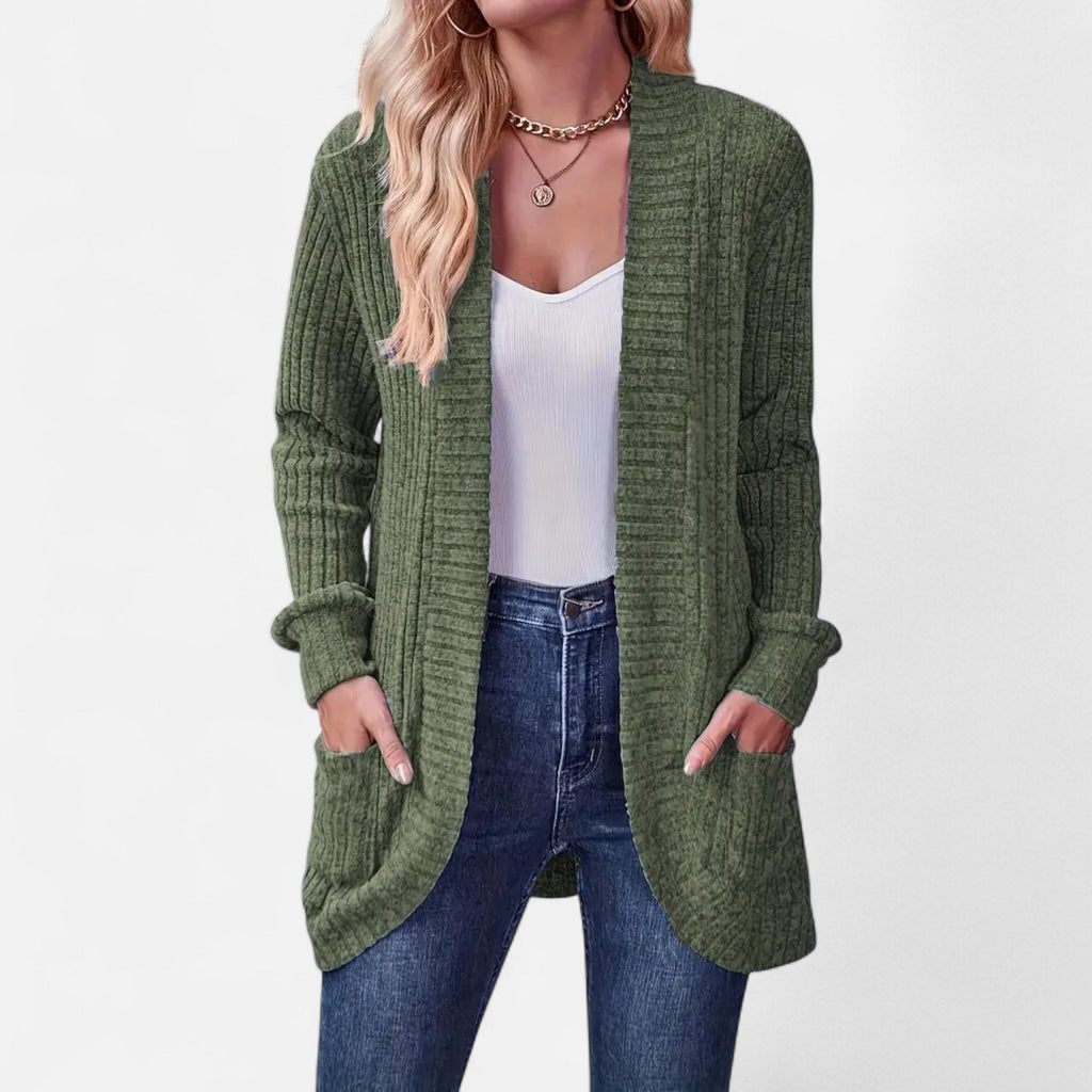 Davellia | Women’s Knit Cardigan – Elegant Casual Essential