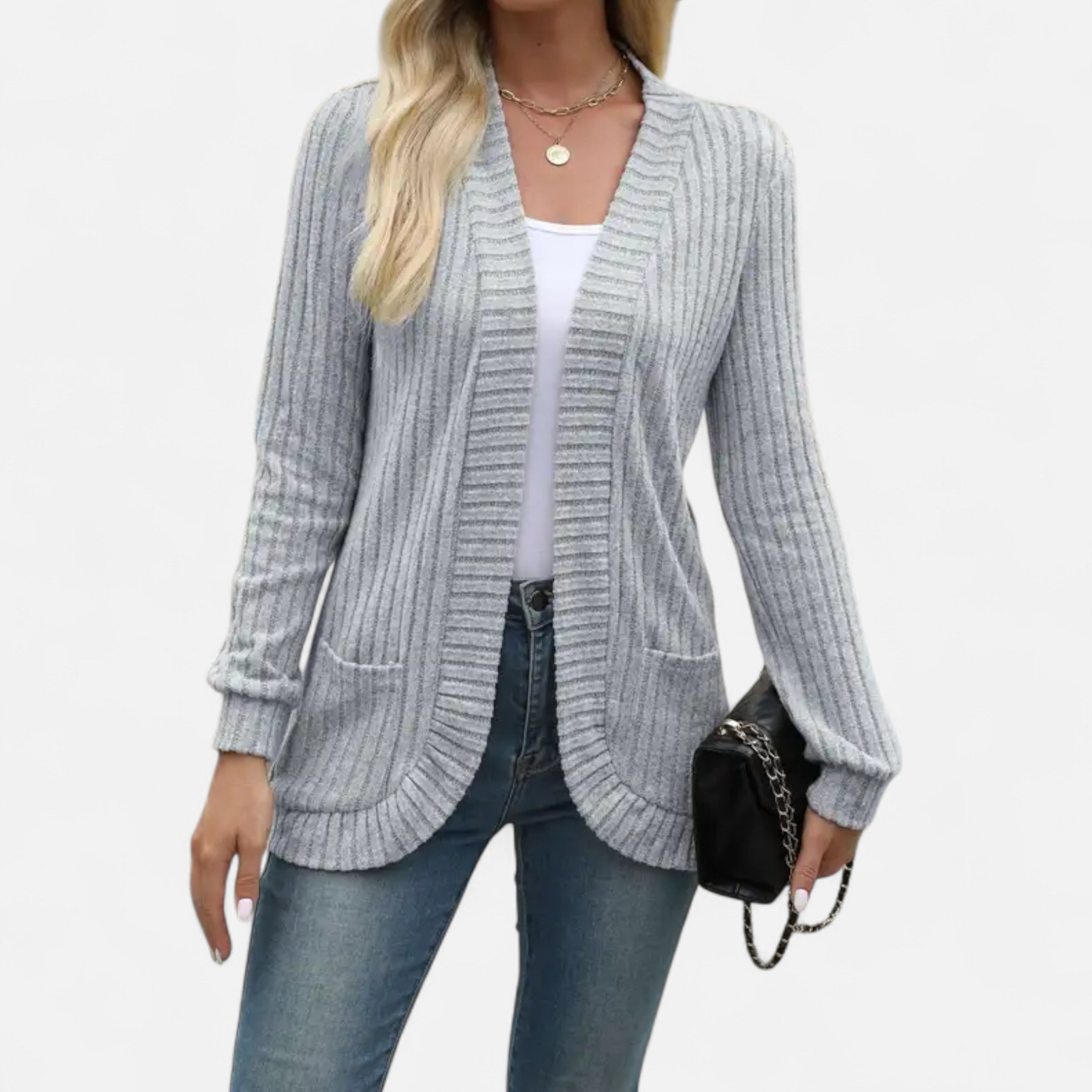 Davellia | Women’s Knit Cardigan – Elegant Casual Essential