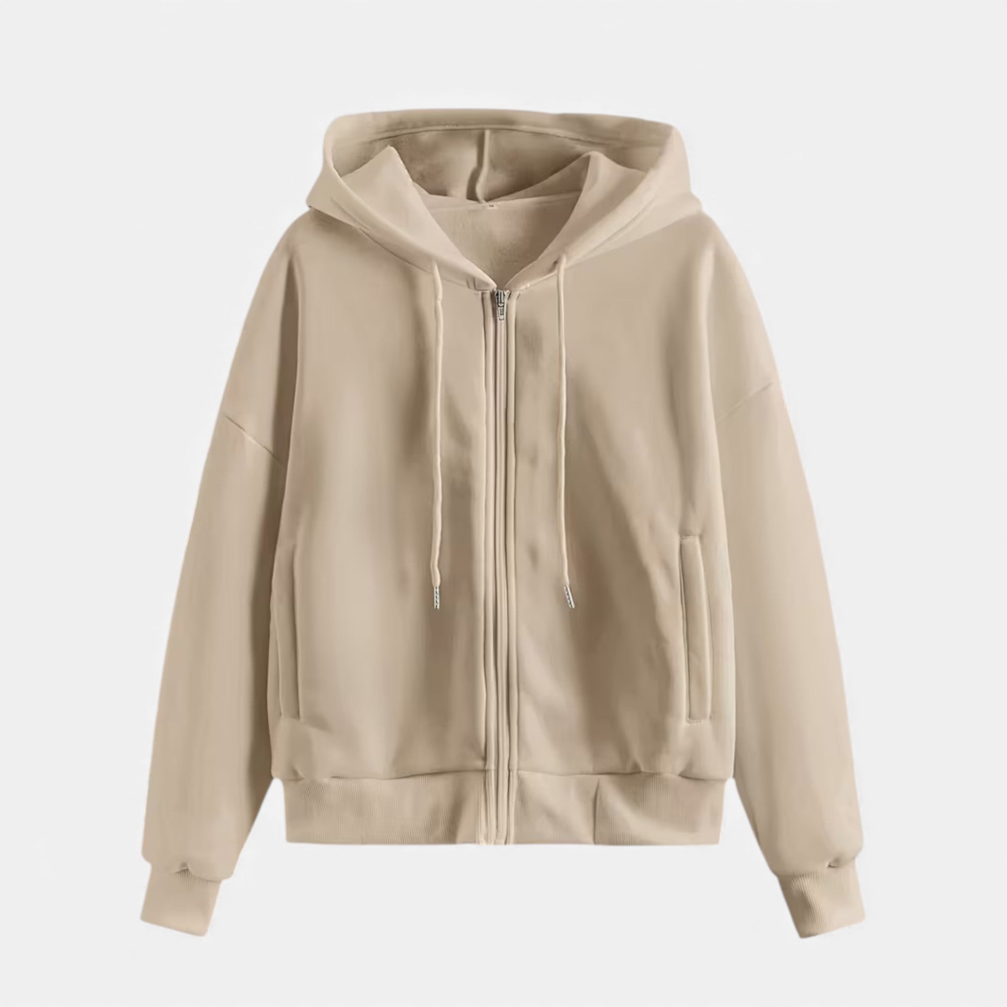 Davellia  | Women’s Zip-Up Knit timeless Hoodie