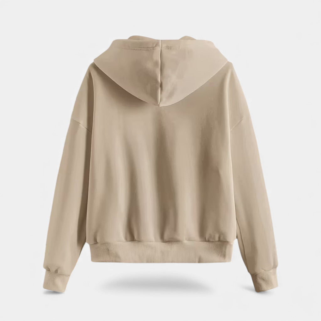 Davellia  | Women’s Zip-Up Knit timeless Hoodie