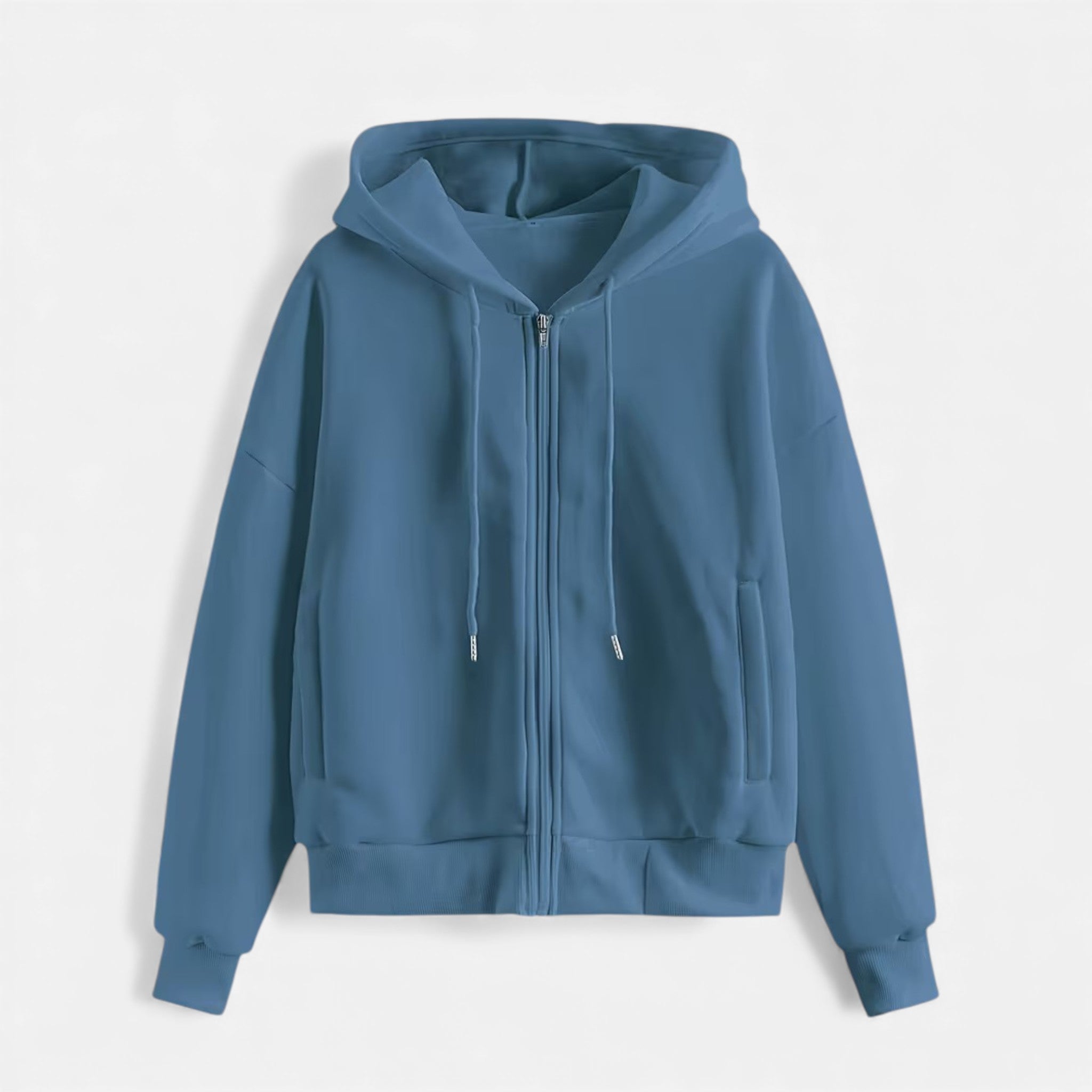 Davellia  | Women’s Zip-Up Knit timeless Hoodie