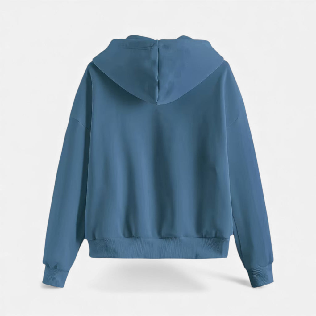 Davellia  | Women’s Zip-Up Knit timeless Hoodie