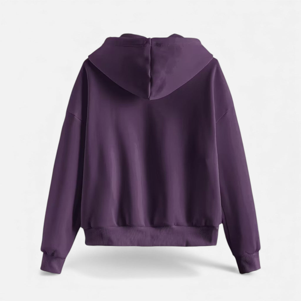 Davellia  | Women’s Zip-Up Knit timeless Hoodie