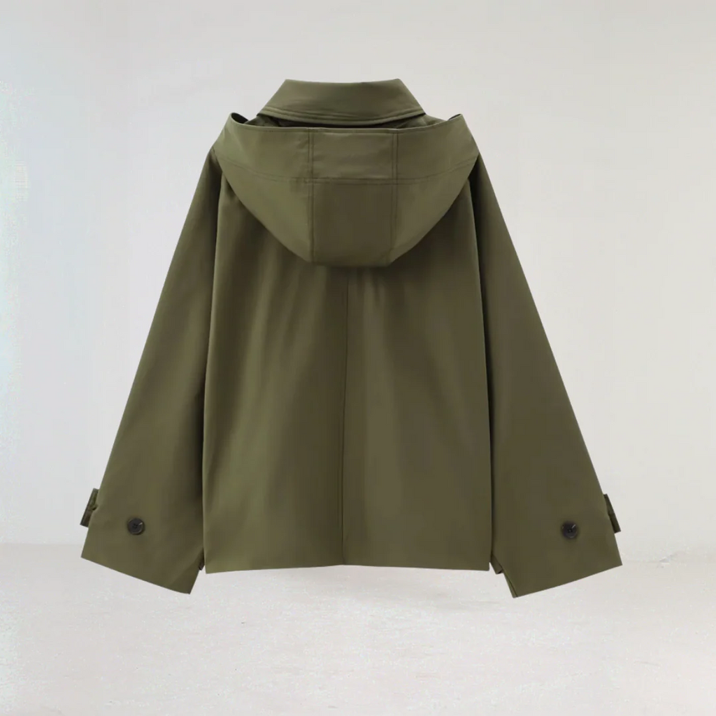 Davellia | Women’s Casual Lightweight Waterproof Rain Jacket