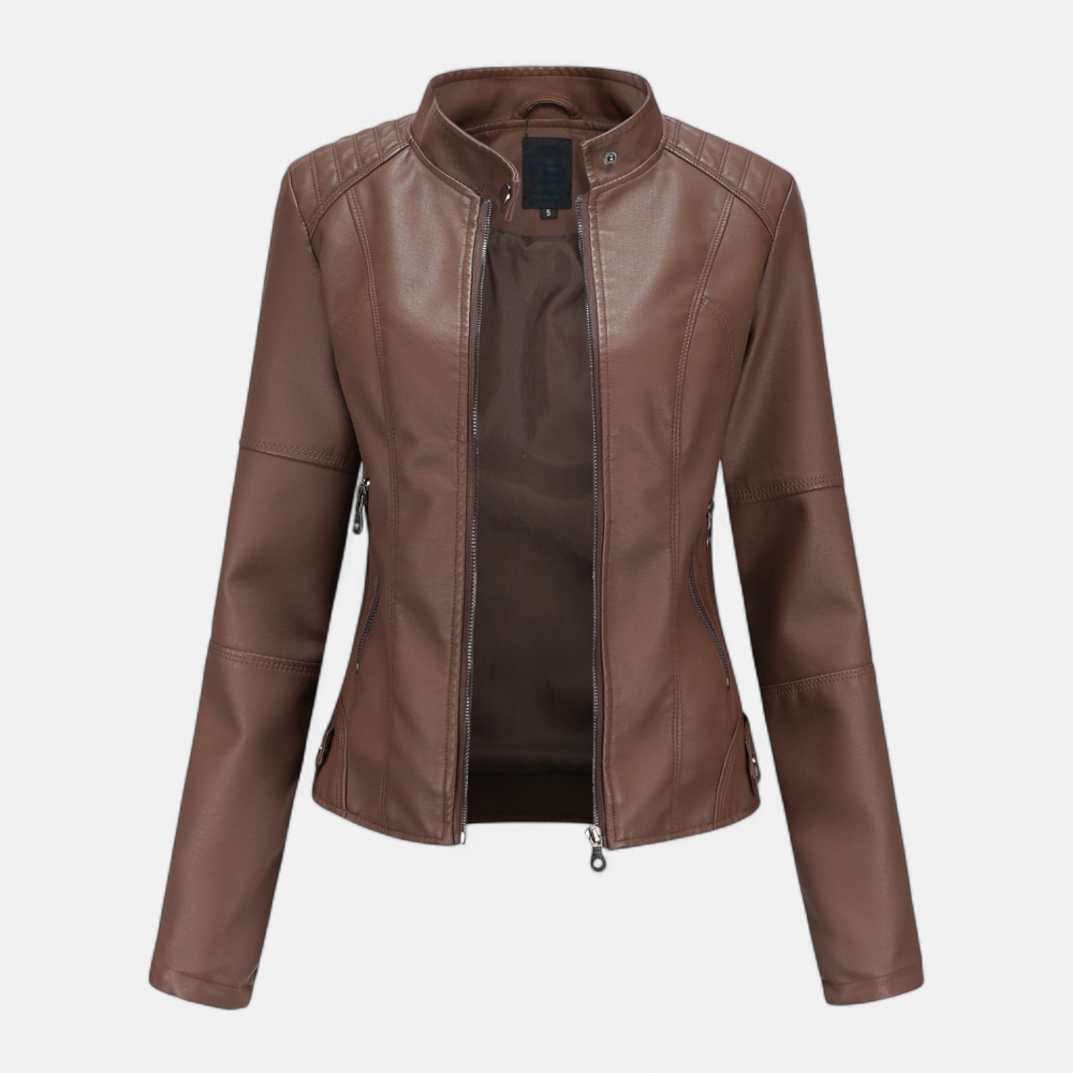 Davellia | Women’s Leather Jacket– Heritage Chic