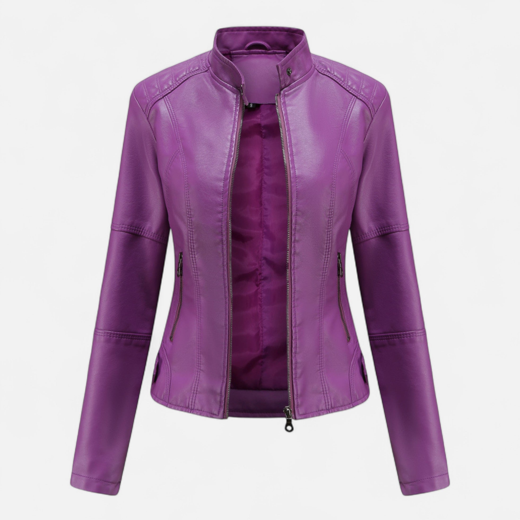 Davellia | Women’s Leather Jacket– Heritage Chic