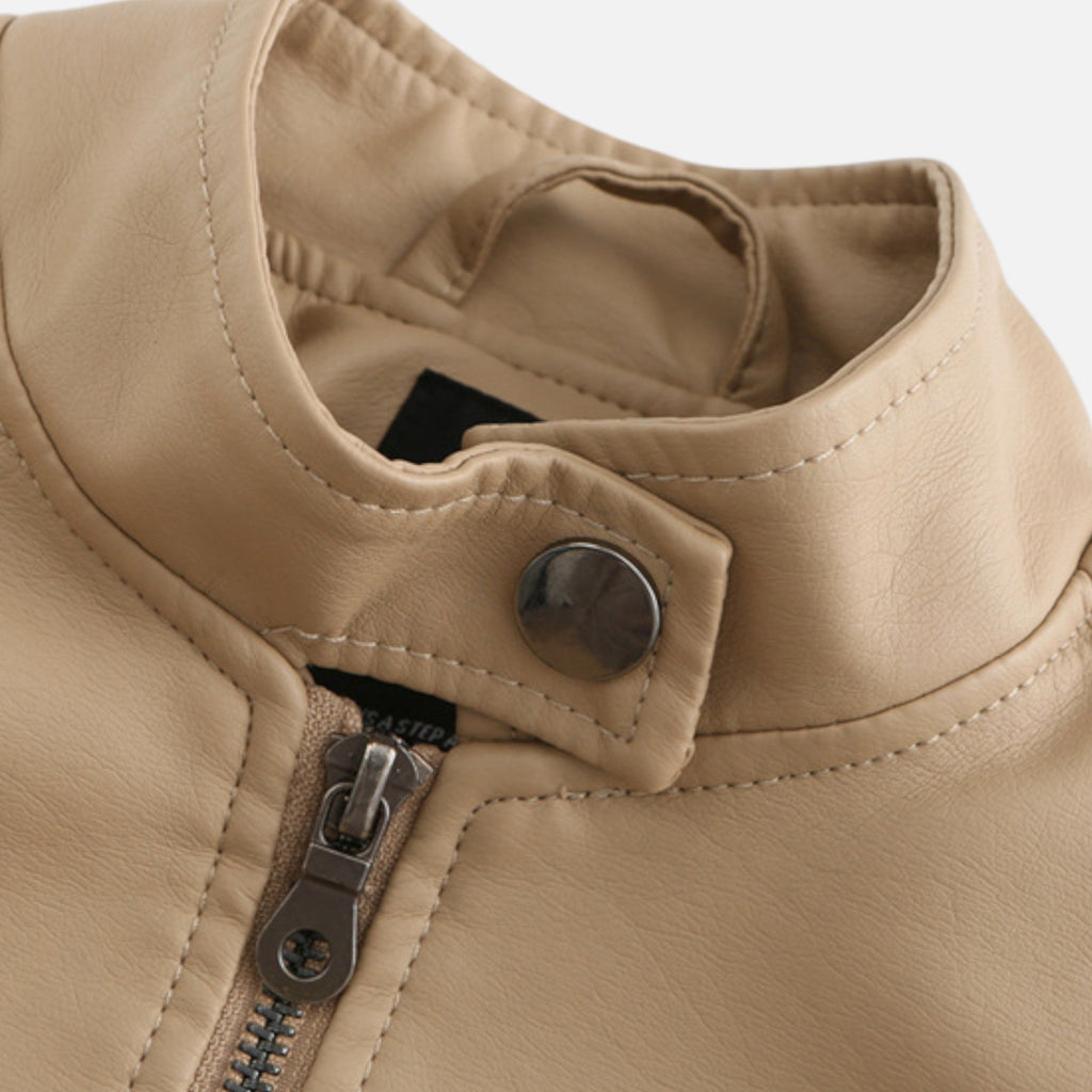 Davellia | Women’s Leather Jacket– Heritage Chic