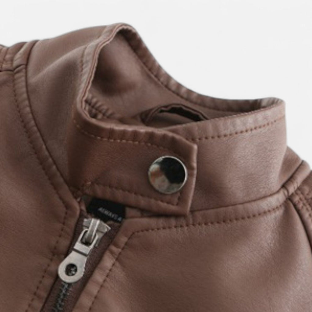 Davellia | Women’s Leather Jacket– Heritage Chic