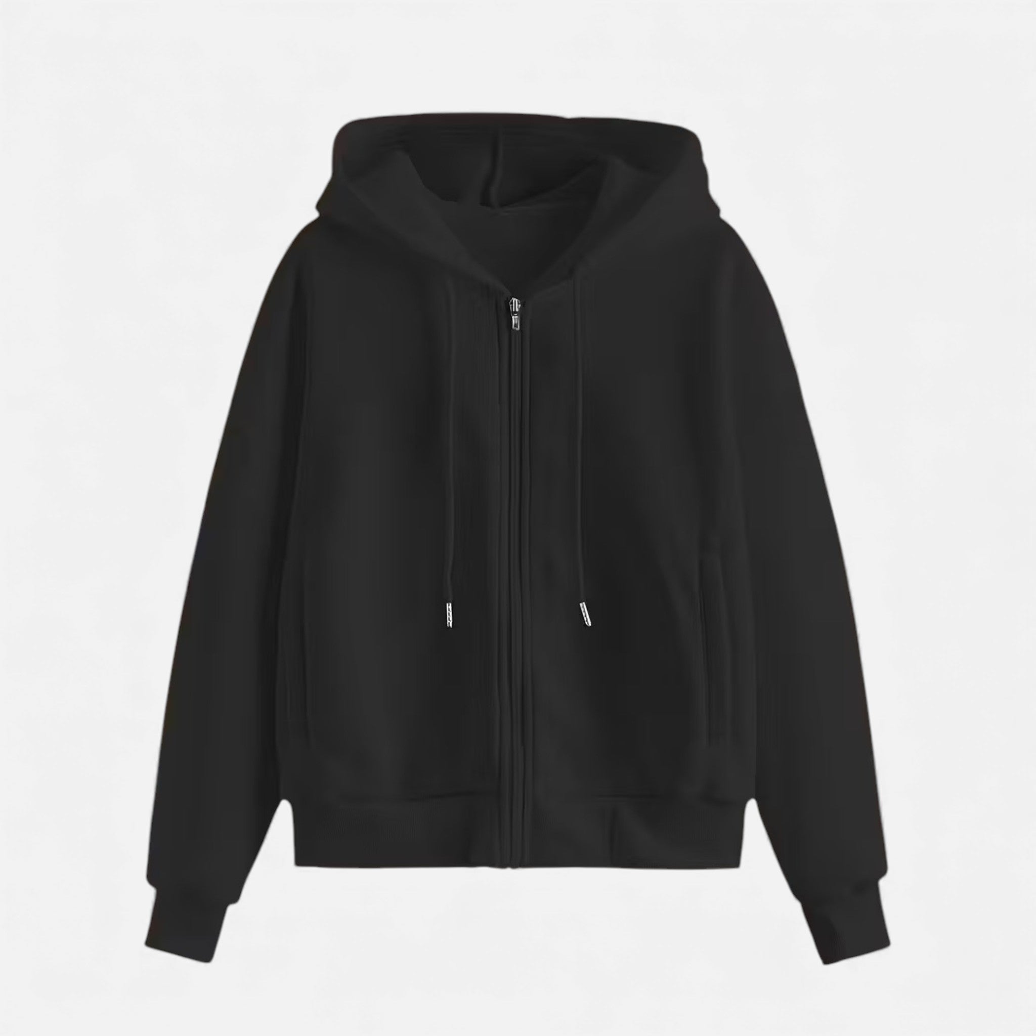 Davellia  | Women’s Zip-Up Knit timeless Hoodie