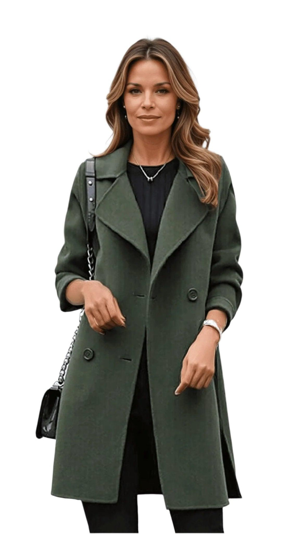 Davellia | Women’s Long Double Breasted Seasonal Coat