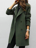 Davellia | Women’s Long Double Breasted Seasonal Coat