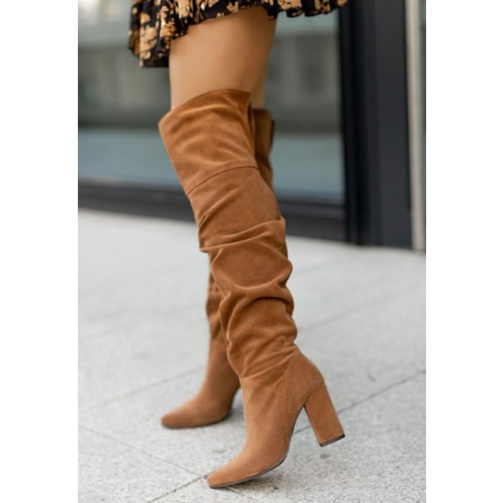 Davellia | Women’s Over The Knee High Heel Boots