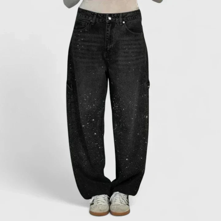 Davellia | Women’s Sparkle Casual Jogger Pants