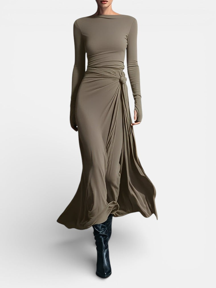 Davellia | Maxi Dress With Side Knot